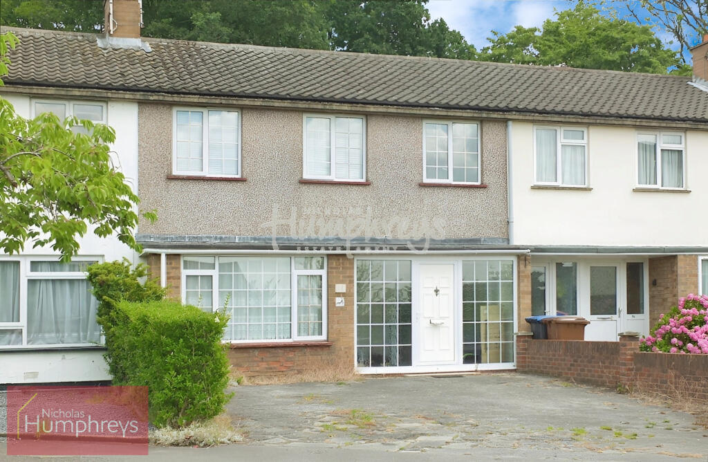 Shared student house exterior in Hatfield, Hertfordshire